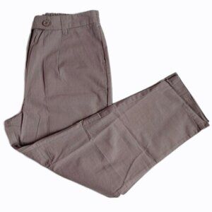 MEDIUM FORME 100% Cotton Lightweight Slacks Trousers‎ Pants - CES